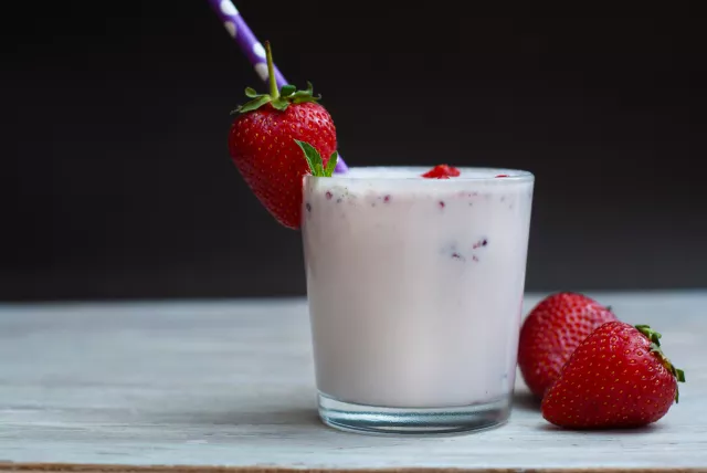smoothie di fragola 
